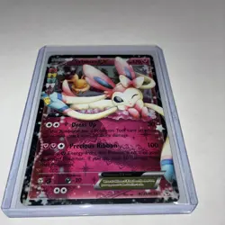 Pokemon TCG Sylveon EX Full Art RC21/RC32 Generations Radiant Collection LP-NM - Image 2