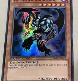 Legendary Fiend (PORTUGUESE) Super Rare 1st Editio WGRT-EN021 WGRT-PT021 Yugioh - Image 4