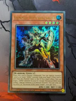 Yugioh | Elemental HERO Solid Soldier - CT15-EN003 - Ultra Rare - LIMITED ED VLP - Image 1