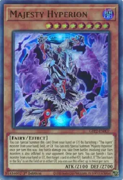 Majesty Hyperion - GFP2-EN007 Ultra Rare 1st Ed Yugioh Ghost From The Past 2 - Image 1