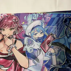 Yugioh Evil Twin Ki-sikil & Lil-la Official Playmat Konami YCSJ 2023 Tokyo JP - Image 4