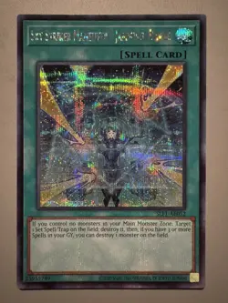 YUGIOH SKY STRIKER MANEUVER - JAMMING WAVES! ASIA ENGLISH SLF1-AE052 SECRET RARE - Image 1