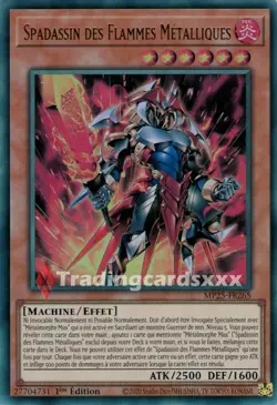 Yu-Gi-Oh! Spadassin des Flammes Metalliques : UR MP25-FR265 - Image 1
