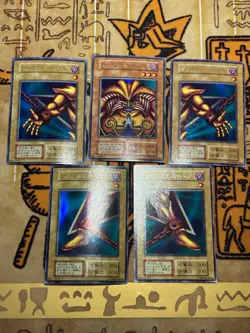 Yu-Gi-Oh! Exodia Complete Set Early 1999 First Print Ultra Rare No Code Japan EX - Image 2