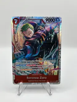 One Piece CCG Roronoa Zoro EB04-007 SR - English - PACK FRESH NM - Image 2