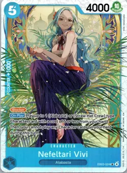 Nefeltari Vivi (024) SR Extra Booster: One Piece Heroines Edition EB03-024 - Image 1