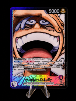 Monkey.D.Luffy #OP09-061 - Gear 5 Alt Art Leader | One Piece | NM | ENG - Image 1