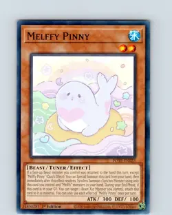 Yu-Gi-Oh TCG Melffy Pinny POTE-EN023 1st Edition Regular Common Card NM - Image 1