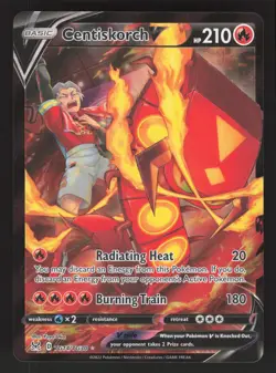 Centiskorch V TG14/TG30 Pokemon TCG Lost Origin Trainer Gallery NM - Image 1