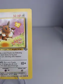 Eevee 51/64 Jungle Error Miscut Pokemon Card. Vintage WOTC Base Set Jungle. - Image 4