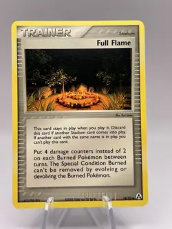 Full Flame 74/92 Legend Maker Pokemon NM - Image 1