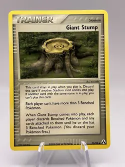 Giant Stump 75/92 EX Legend Maker Pokemon LP - Image 1