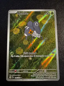 Pokemon TCG Nymble 096/094 ME02: Phantasmal Flames Illustration Rare NM - Image 1