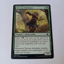 MTG Treetop Ambusher Modern Horizons 186/254 Regular Common NM - Image 1