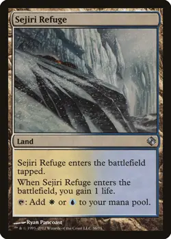 Sejiri Refuge Venser vs. Koth NM Land Uncommon MAGIC GATHERING CARD ABUGames - Image 1