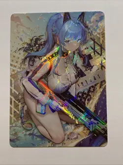 Helm Aquamarine Nikke Goddess Of Victory Girl Sexy Card Holo Anime Rare Waifu NM - Image 1