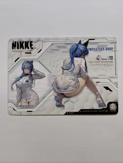 Helm Aquamarine Nikke Goddess Of Victory Girl Sexy Card Holo Anime Rare Waifu NM - Image 2