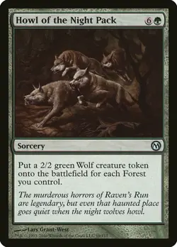 Howl of the Night Pack Duels of the Planeswalkers NM Uncommon CARD ABUGames - Image 1