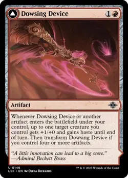 Dowsing Device -Foil Near Mint MTG The Lost Caverns of Ixalan - Image 1