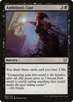 Ambition's Cost Nissa vs. Ob Nixilis PLD Black Uncommon MAGIC CARD ABUGames - Image 1