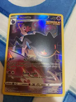 Banette TG07/TG30 Full Art Ultra Rare Card Pokemon TCG Lost Origin Set - NM - Image 1