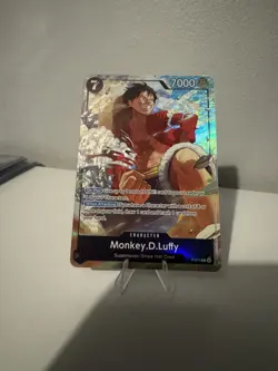 MONKEY.D.LUFFY (PREMIUM CARD COLLECTION -BEST SELECTION VOL. 3-) P-075 NM - Image 1