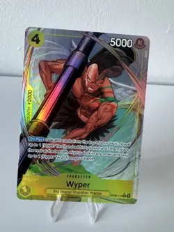 One Piece TCG English Two Legends Wyper OP08-110 R Alt Art Card - Image 1