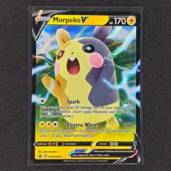 Morpeko V - SWSH056 - Black Star Promo - Sword and Shield - Pokemon Card - NM/M - Image 1