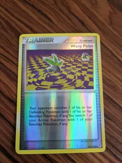 Warp Point 2007 Diamond And Pearl Pokemon Card Reverse Holo 116/130 - Image 1