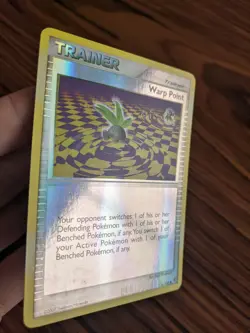 Warp Point 2007 Diamond And Pearl Pokemon Card Reverse Holo 116/130 - Image 2