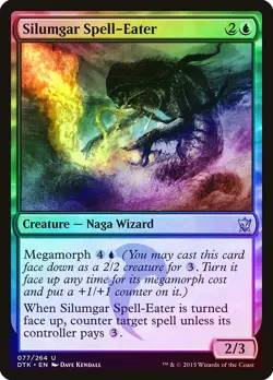 Silumgar Spell-Eater FOIL Dragons of Tarkir PLD Blue Uncommon CARD ABUGames - Image 1