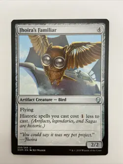 1x Jhoira's Familiar MTG Dominaria NM Magic Regular - Image 1