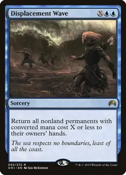 Displacement Wave Magic Origins NM Blue Rare MAGIC THE GATHERING CARD ABUGames - Image 1