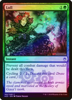 Lull FOIL Masters 25 PLD Green Common MAGIC THE GATHERING MTG CARD ABUGames - Image 1