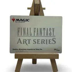 MTG 26 Shadow, Mysterious Assassin Art Series Card 26/53 Final Fantasy Magic FIN - Image 2