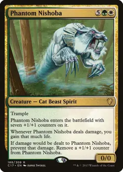 Phantom Nishoba Commander 2017 NM White Green Rare MAGIC MTG CARD ABUGames - Image 1