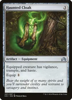 Haunted Cloak Shadows over Innistrad NM Artifact Uncommon MAGIC CARD ABUGames - Image 1