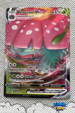 Venusaur VMAX SWSH102 SWSH: Sword & Shield Promo Cards Holo - Image 1