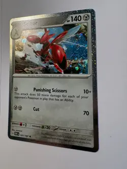 Scizor - Cosmos Holo 141/197 Miscellaneous Cards & Products Holo SWIRL 🌀🌀 A22 - Image 1