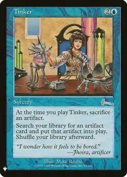 Magic The Gathering MTG TINKER Mystery Booster NM Near Mint - Image 1