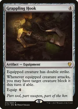 Grappling Hook Commander 2017 NM Artifact Rare MAGIC GATHERING CARD ABUGames - Image 1