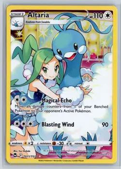 Altaria Pokemon TCG Silver Tempest Ultra Rare TG11/TG30 Pokemon NM Foil - Image 1