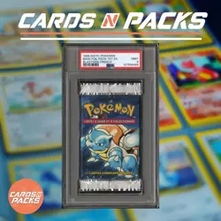 Booster Pokemon Tortank Set de Base Edition 1 PSA 9 Neuf scelle MINT 🇫🇷🔥 - Image 1