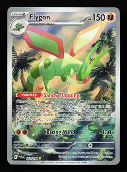 Flygon 101/094 Illustration Rare Phantasmal Flames Pokemon Card - Image 1