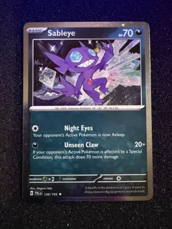 Pokemon TCG Sableye 136/193 Cosmos Holo - Image 1