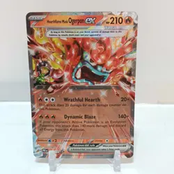 Pokemon Heartflame Mask Ogerpon Ex 017/131 NM Prismatic Evolutions - Image 1