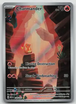 Pokemon TCG: Charmander 168/165 Illustration Rare 151 MP - Image 1