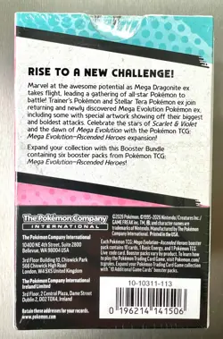 NEW! Pokemon TCG Ascended Heroes Booster Bundle Sealed 6 Booster Packs! - Image 3