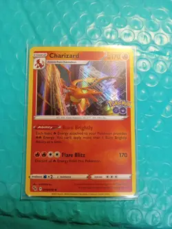 Charizard Pokemon Go Holo Rare Pokemon TCG 010/078 - Image 1