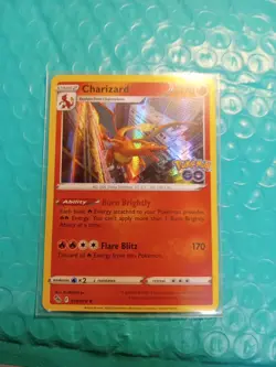 Charizard Pokemon Go Holo Rare Pokemon TCG 010/078 - Image 3